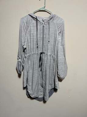 Lululemon Womens Vitality Adirondack Jacket Commuter Fossil Gray Cinched